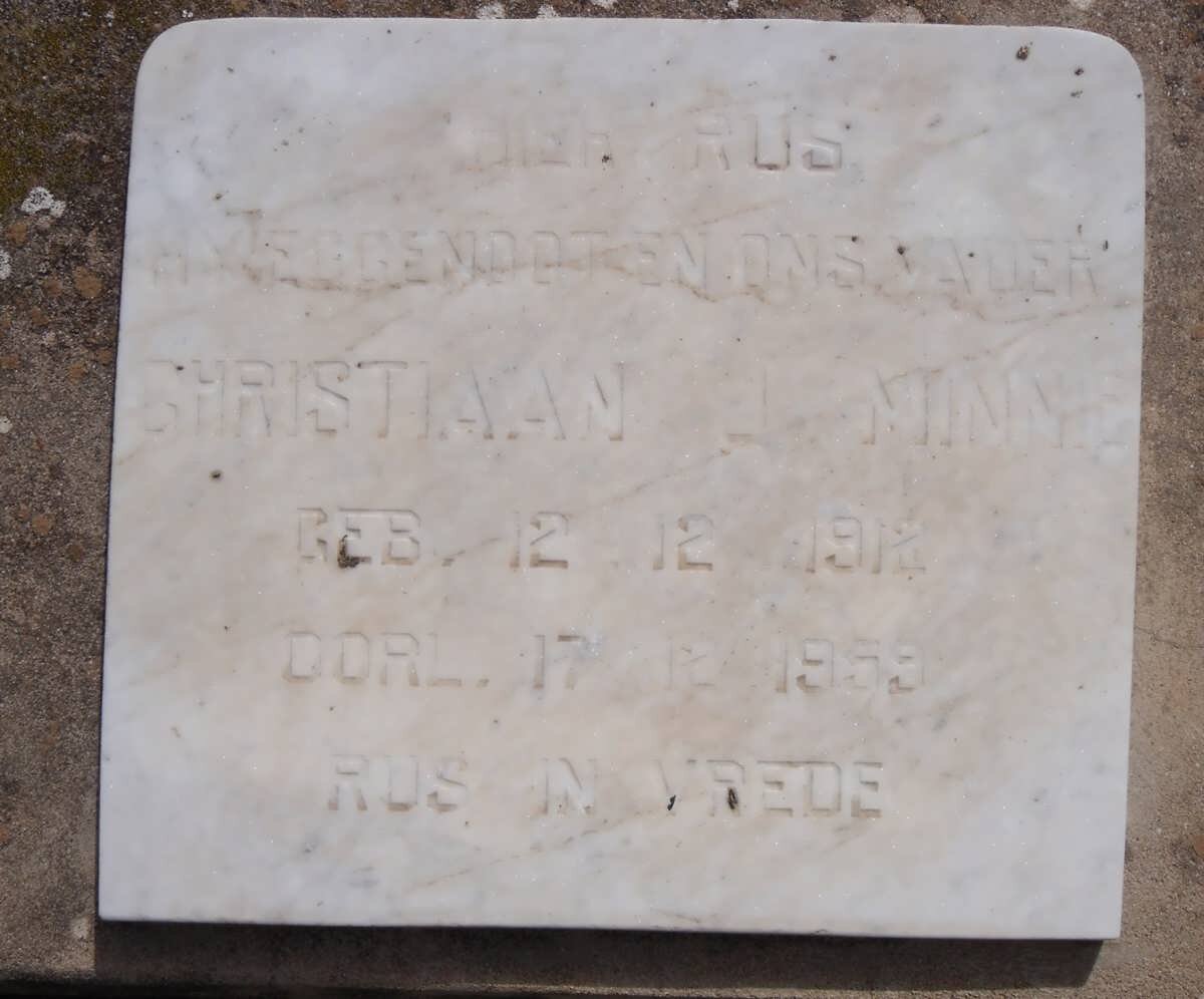 ?MIN? Christiaan J. 1914-1959