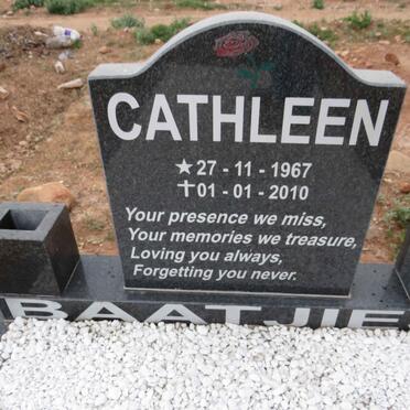 BAATJIES Cathleen 1967-2010