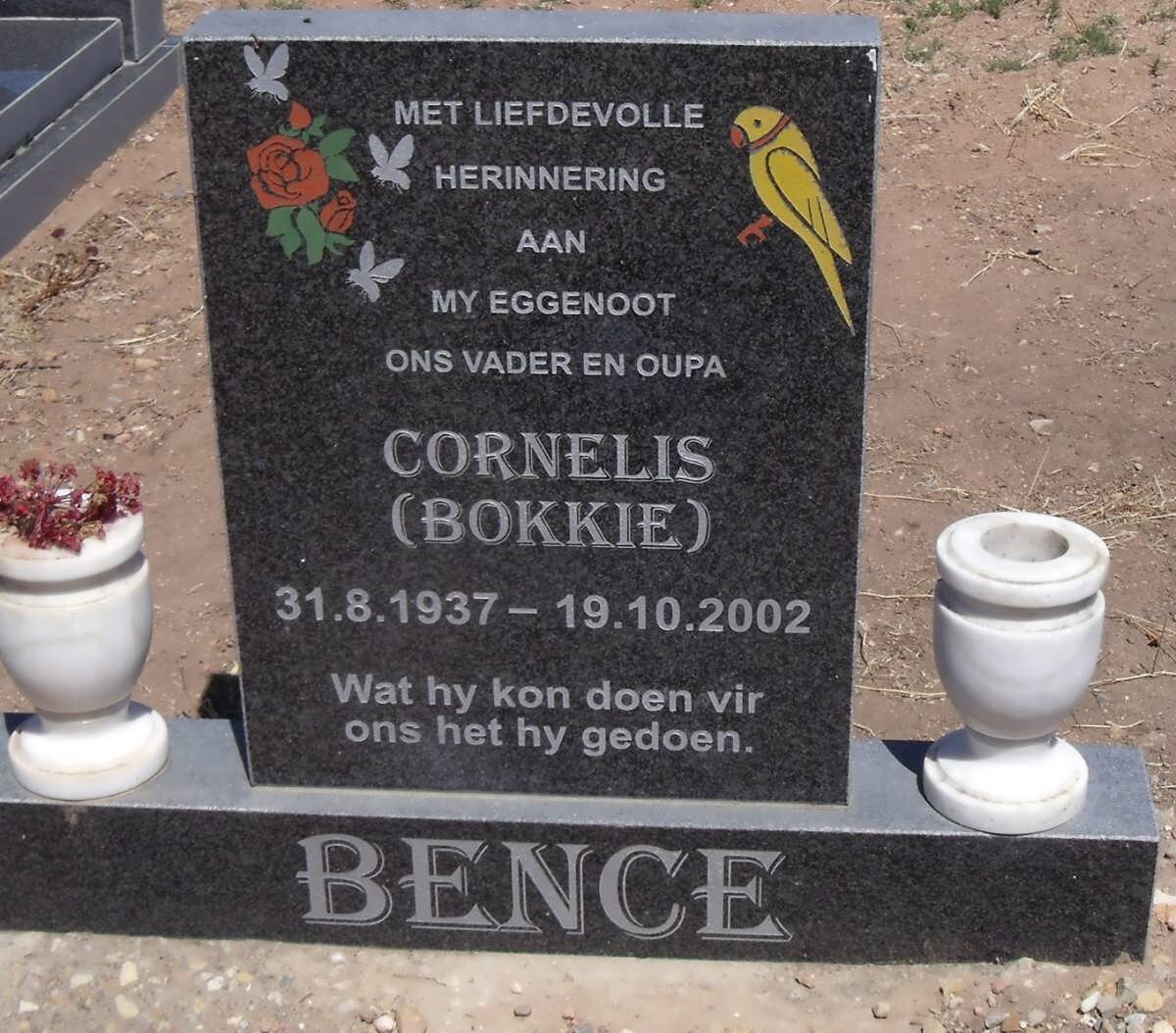 BENCE Cornelis 1937-2002
