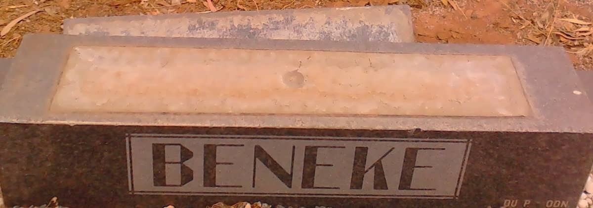 BENEKE Martha Matilda 1900-1973 _1