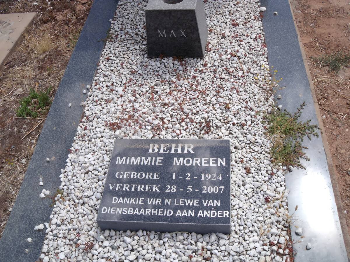 BEHR Miemmie Moreen 1924-2007