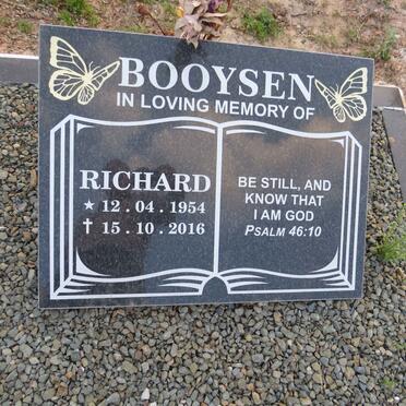 BOOYSEN Richard 1954-2016