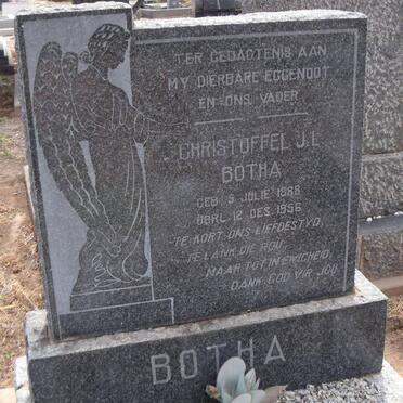 BOTHA Christoffel J.L. 1888-1956