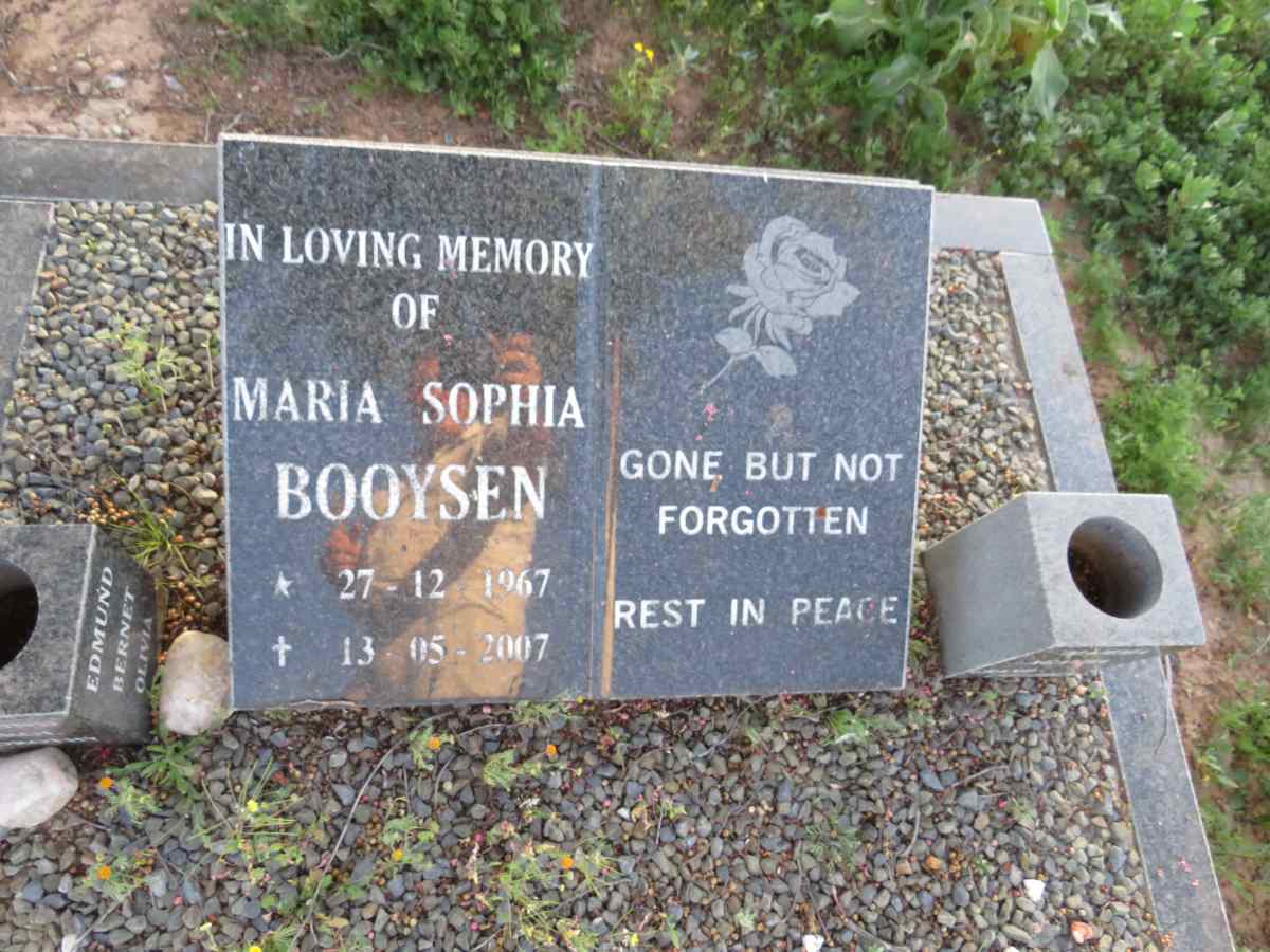BOOYSEN Maria Sophia 1967-2007