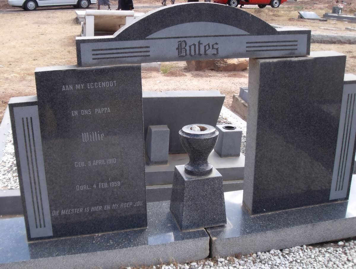 BOTES Willie 1910-1958