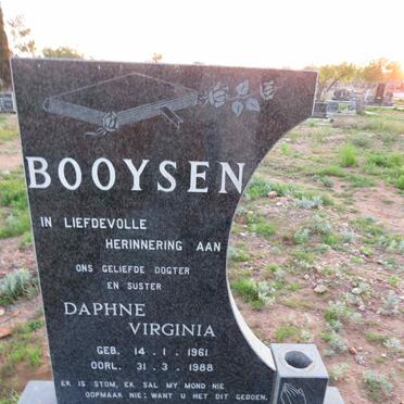BOOYSEN Daphne Virginia 1961-1988