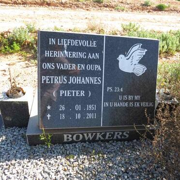 BOWKERS Petrus Johannes 1951-2011
