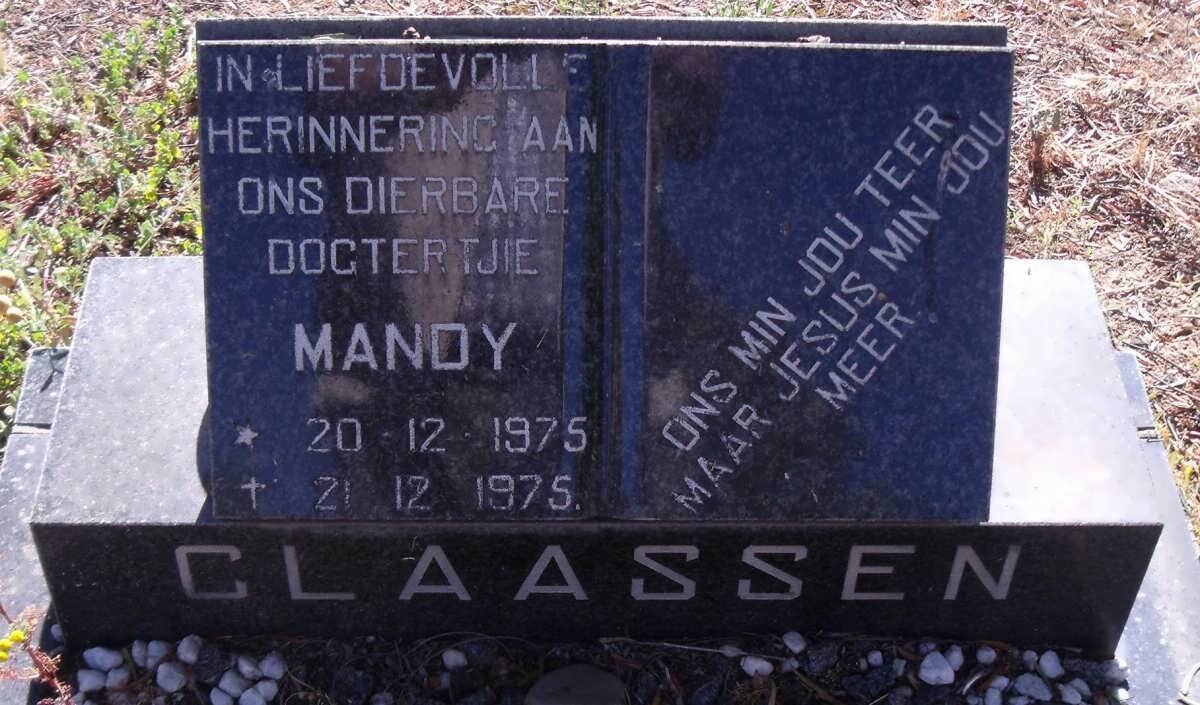 CLAASSEN Mandy 1975-1975