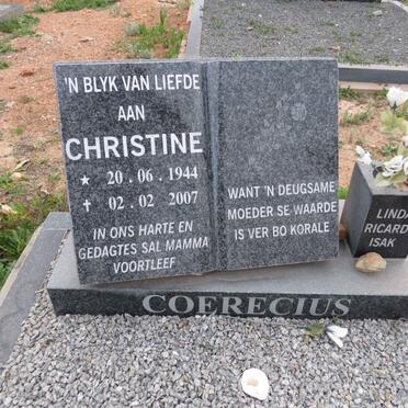 COERECIUS Christine 1944-2007
