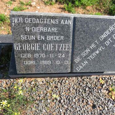 COETZEE Georgie 1970-1989