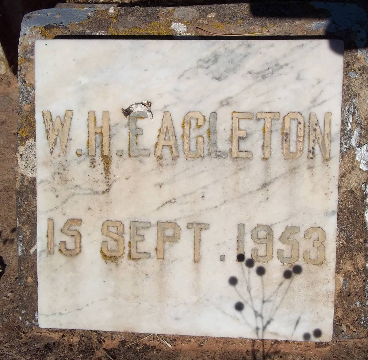 EAGLETON W.H. -1953