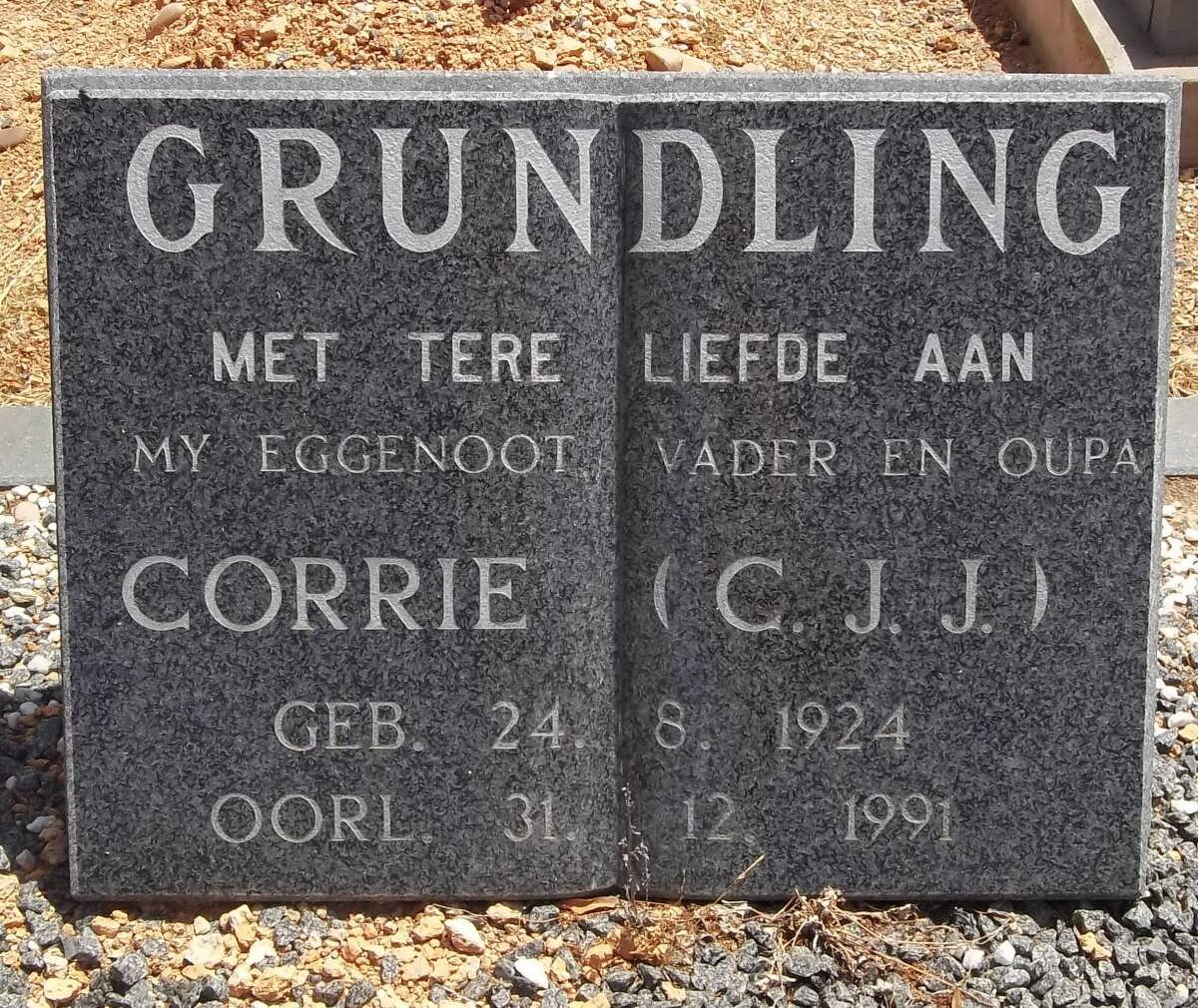 GRUNDLING C.J.J. 1924-1991