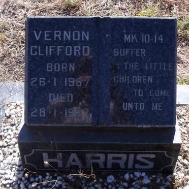HARRIS Vernon Clifford 1967-1967