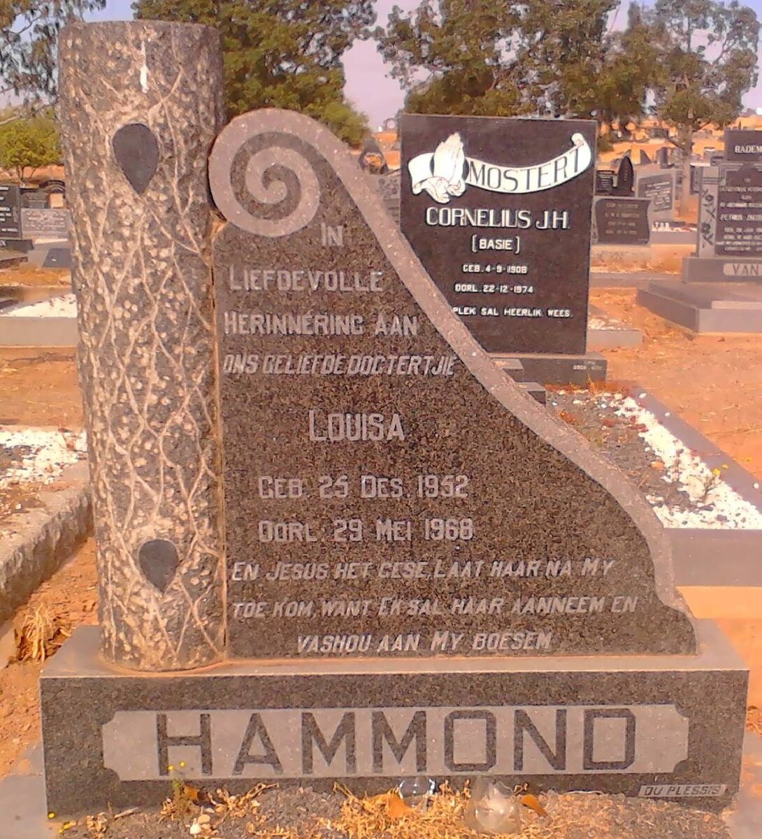 HAMMOND Louisa 1952-1968