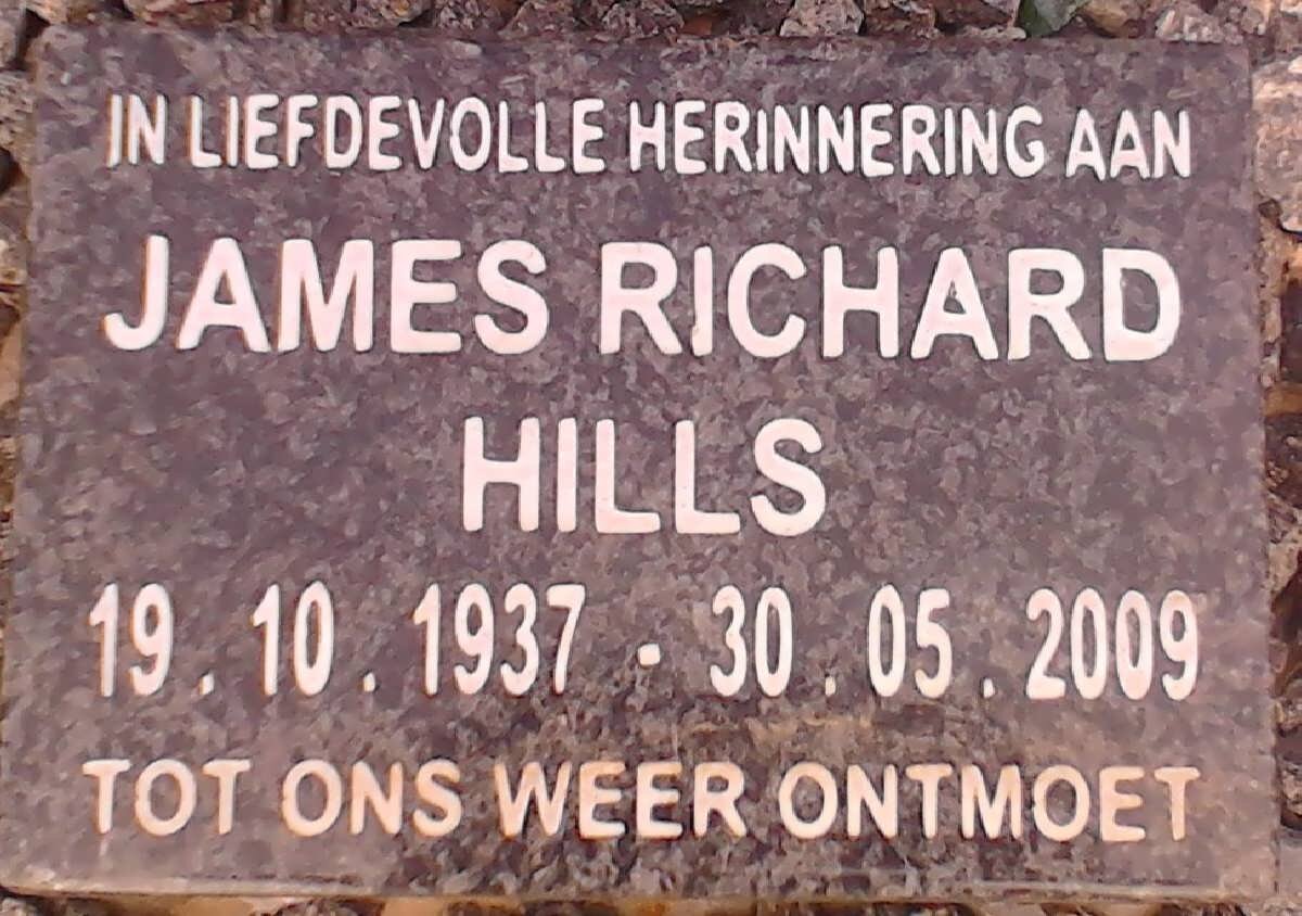 HILLS James Richard 1937-2009