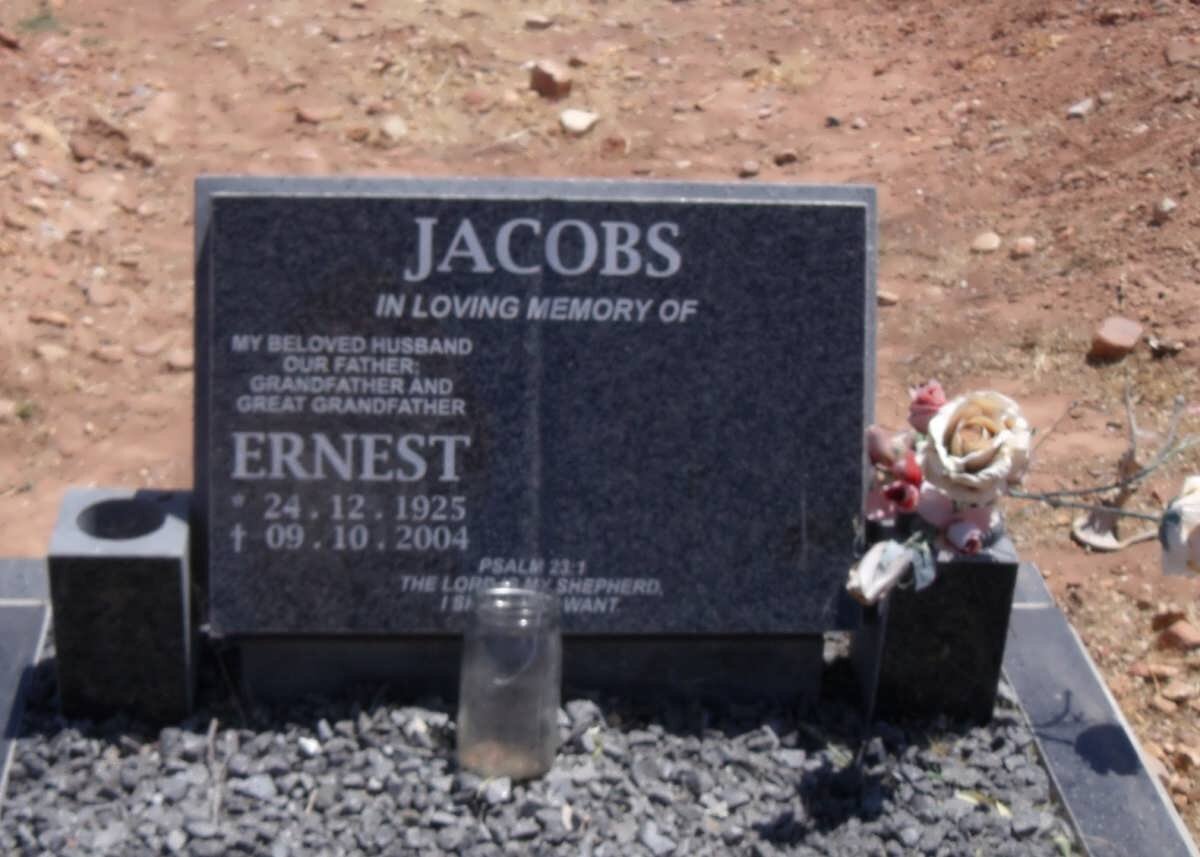 JACOBS Ernest 1925-2004