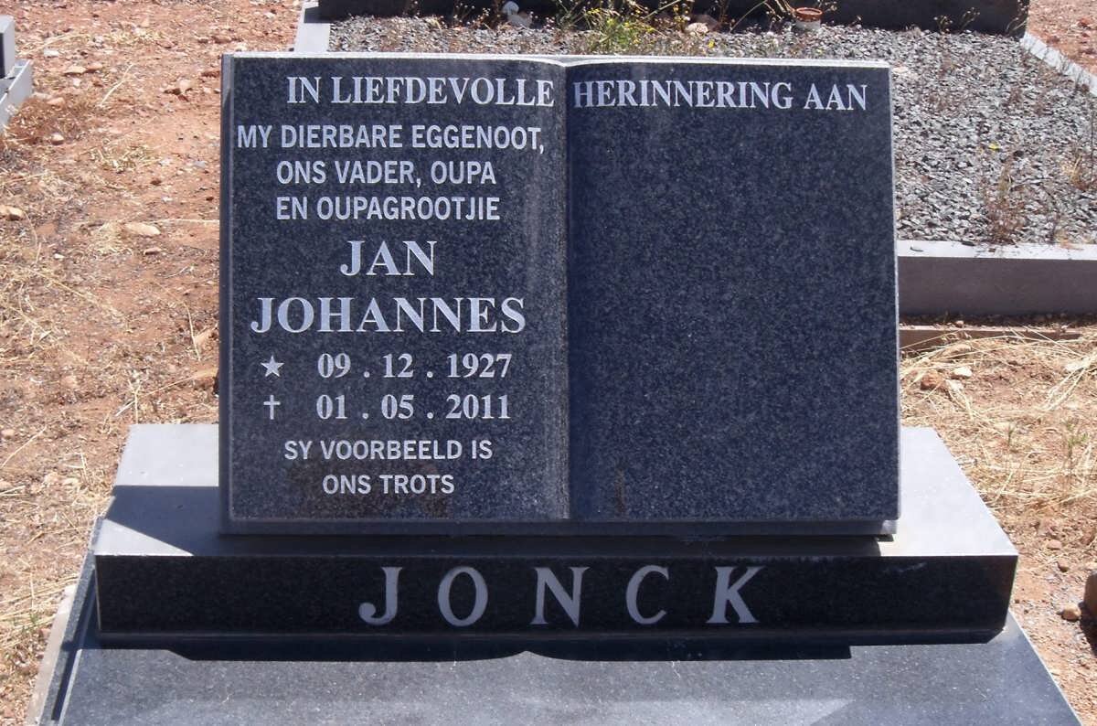 JONCK Jan Johannes 1927-2011