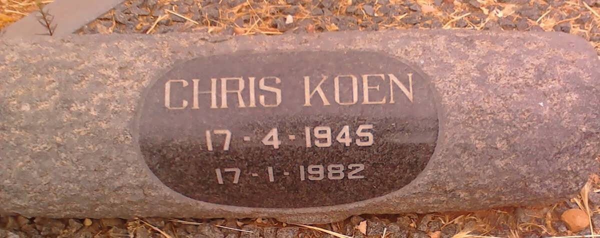 KOEN Chris 1945-1982