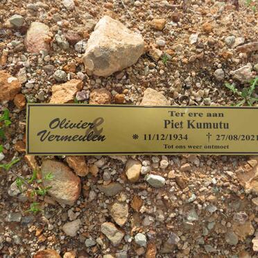 KUMUTU Piet 1934-2021