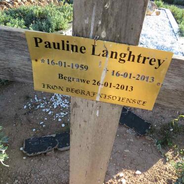 LANGHTREY Pauline 1959-2013