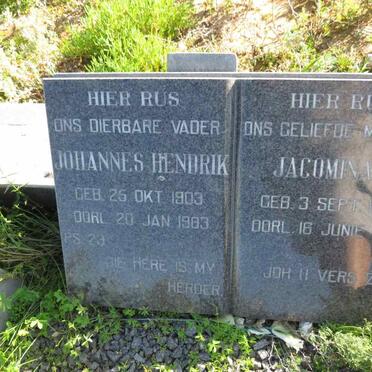 LAMPRECHT Johannes Hendrik 1903-1983 & Jacomina J. 1905-1985 _2