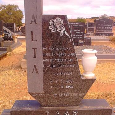 LAAS Alta nee SNYMAN 1963-1986