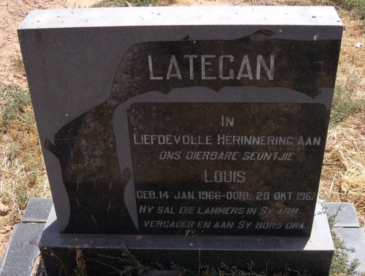 LATEGAN Louis 1966-1967