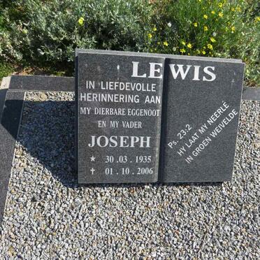 LEWIS Joseph 1935-2006