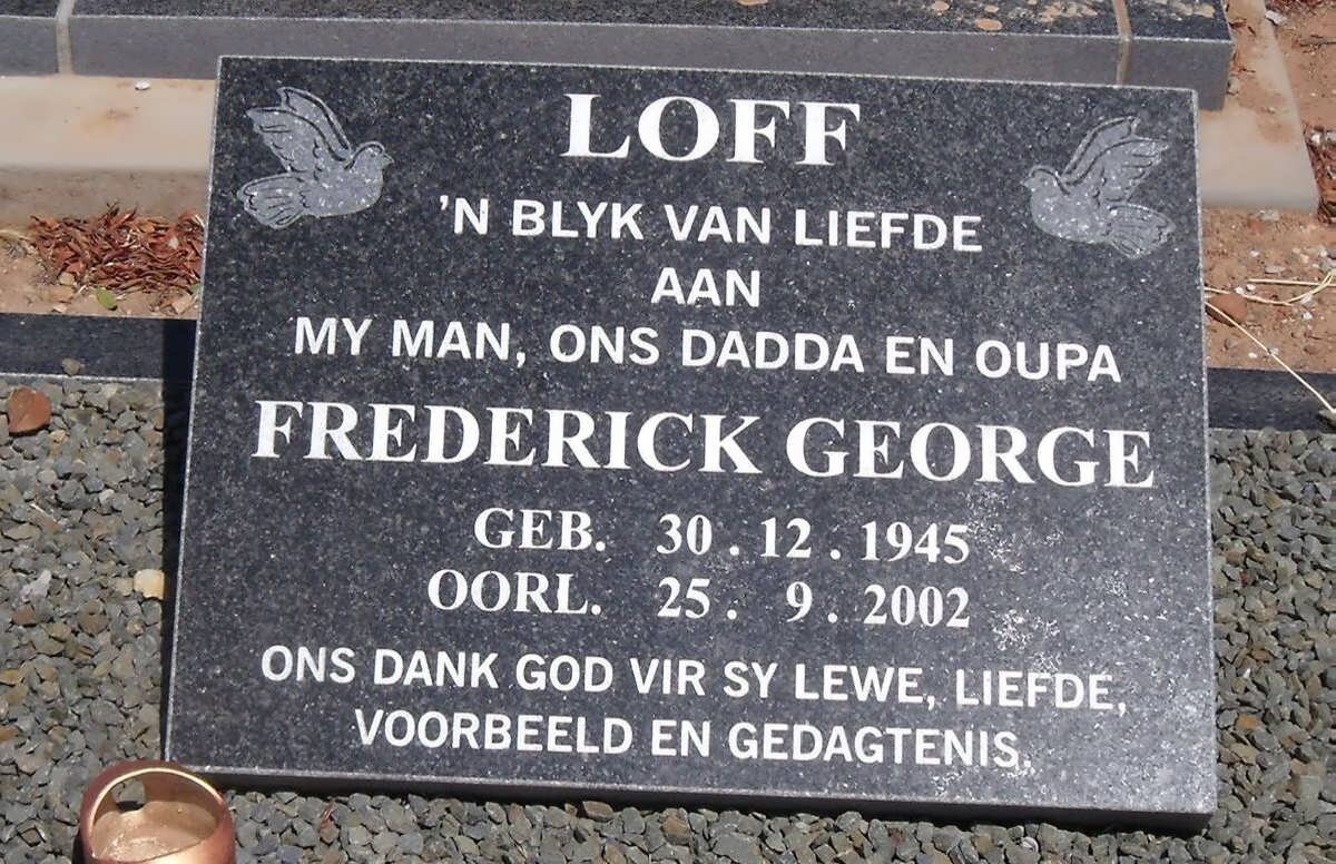 LOFF Frederick George 1945-2002