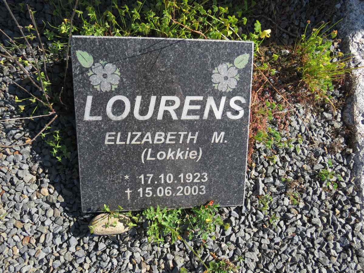 LOURENS Andrew Ignatius 1928-1963 :: LOURENS Elizabeth M. 1923-2003_2