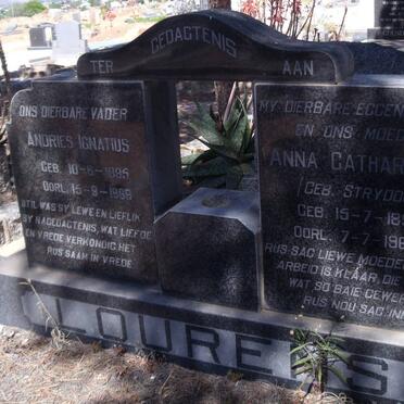 LOURENS Andries Ignatius 1895-1968 &amp; Anna Catharina STRYDOM 1894-1965