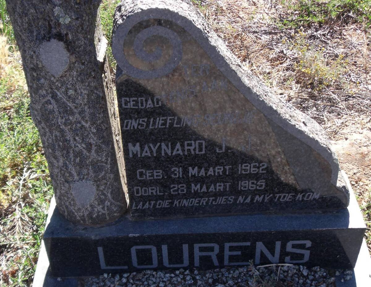LOURENS Maynard J. ? 1962-1965