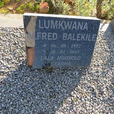 LUMKWANA Alfred Balekile 1952-2013