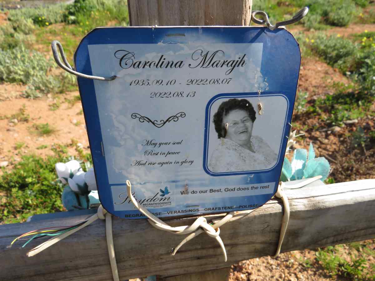 MARAJH Carolina 1935-2022