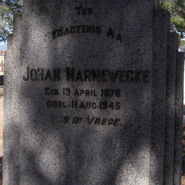 MARNEWECKE Johan 1878-1945