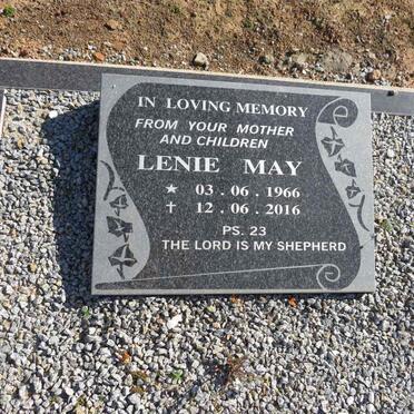 MAY Lenie 1966-2016