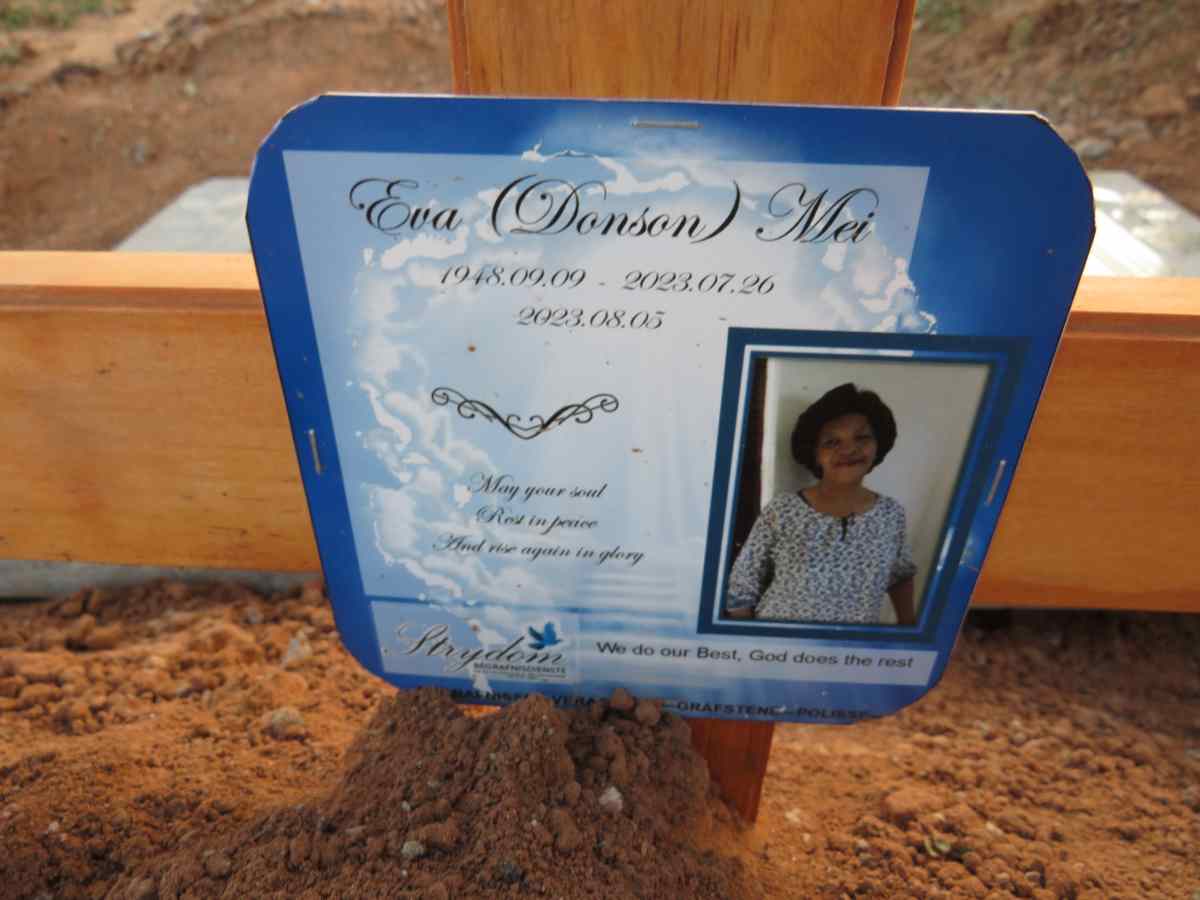 MEI Eva nee DONSON 1948-2023
