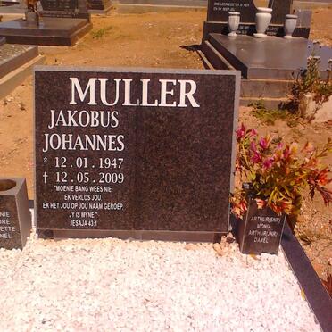 MULLER Jakobus Johannes 1947-2009