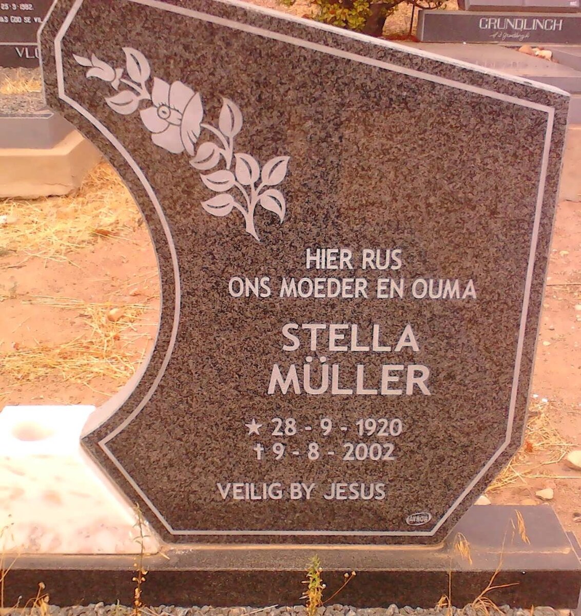 MULLER Stella 1920-2002