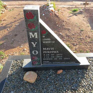 MYO Mavis Zukiswa 1971-2013