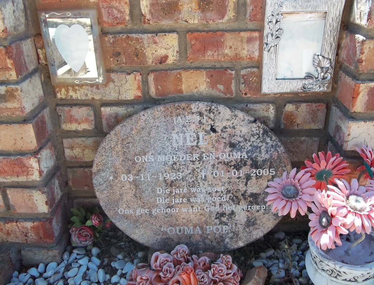 NEL A.E.J. 1923-2005