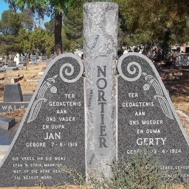 NORTIER Jan 1919- &amp; Gerty 1924-