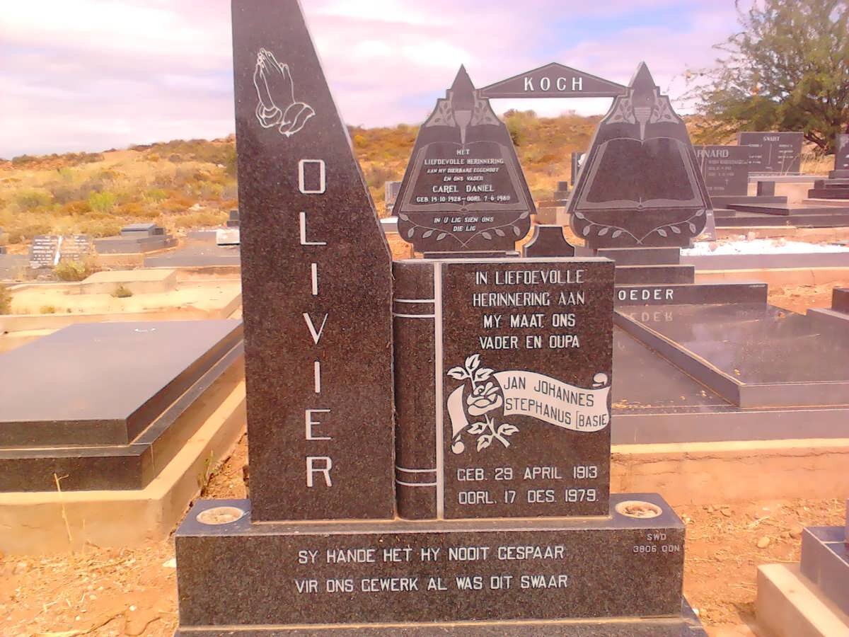 OLIVIER Jan Johannes Stephanus 1913-1979