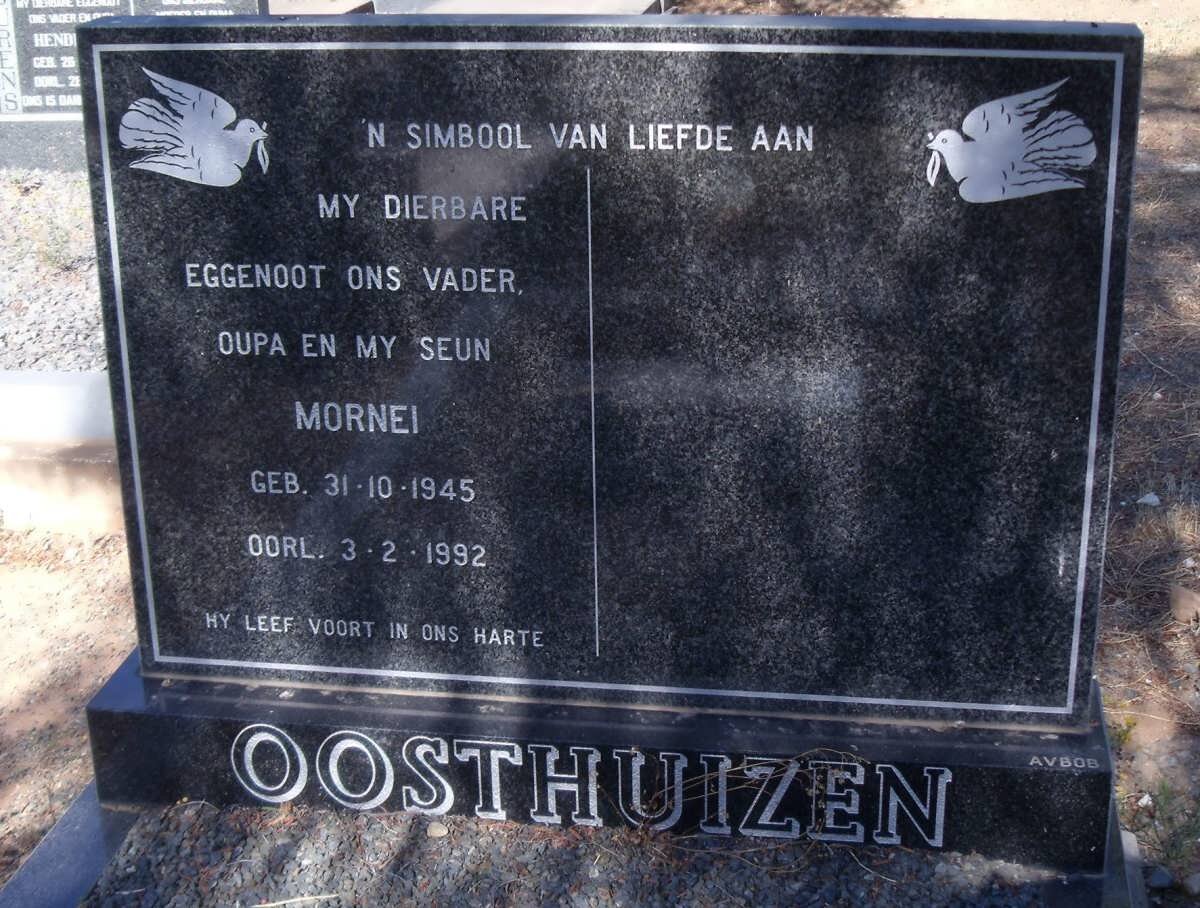 OOSTHUIZEN Mornei 1945-1992