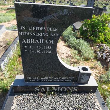 SALMONS Abraham 1953-1998