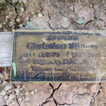 SLINGER Christina 1975-2013