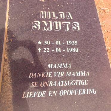 SMUTS Hilda 1935-1980
