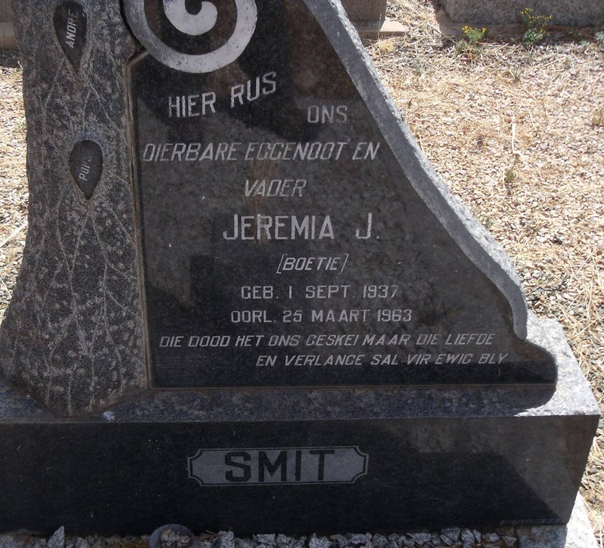 SMIT Jeremia J. 1937-1963