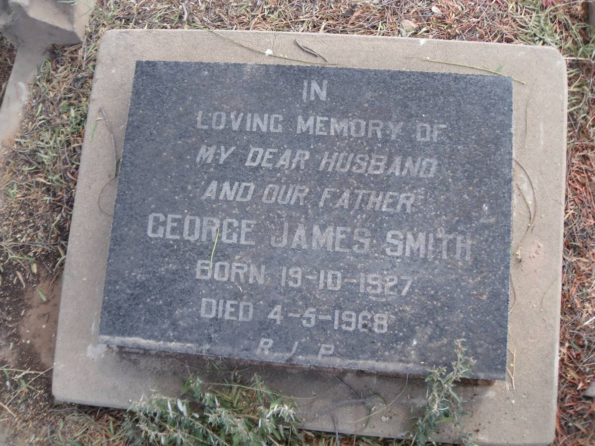 SMITH George James 1927-1968