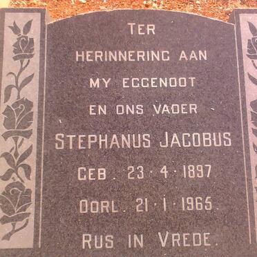 SMITH Stephanus Jacobus 1897-1965